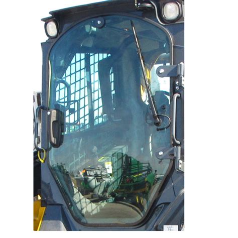 lexan door for skid steer|john deere 333g forestry door.